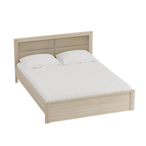 Кровать с основанием Элана 1800, Дуб сонома в Самаре