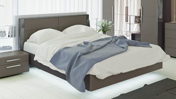 Кровать Наоми 1600, цвет Фон серый, Джут СМ-208.01.01 в Самаре