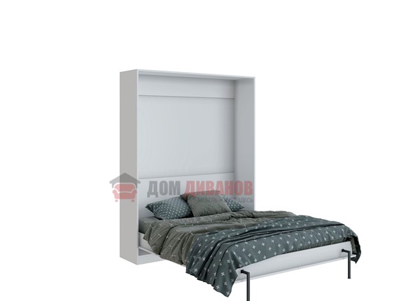 Кровать-шкаф Велена 3, 1600х2000, цвет белый в Самаре - изображение
