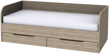 Кровать-софа КС09 с основанием, цвет Дуб Сонома в Самаре