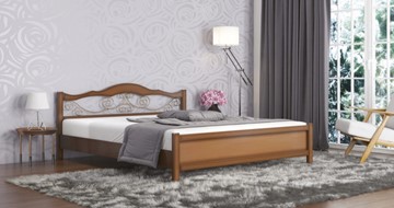 Двуспальная кровать Ковка 160*200 с основанием в Тольятти