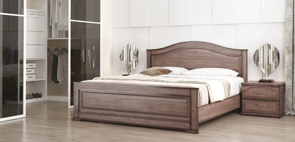 Кровать Стиль 3, 160х200 с основанием в Тольятти - изображение