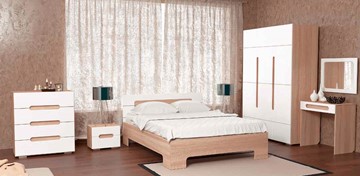 Модульная спальня Версаль Некст, цвет дуб сонома/белый в Тольятти