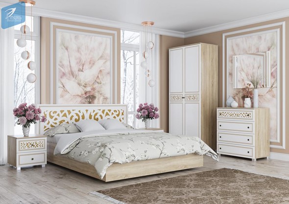 Спальня Мадлен золото в Тольятти - изображение