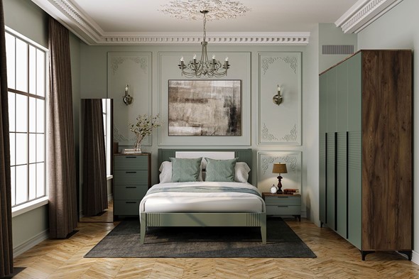 Модульная спальня Брента (Оливковый) в Самаре - изображение