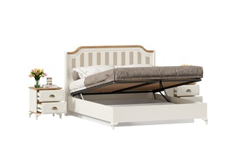 Гарнитур в спальню Вилладжио, набор 3 (кровать 1600 с механизмом) в Тольятти - предосмотр 1