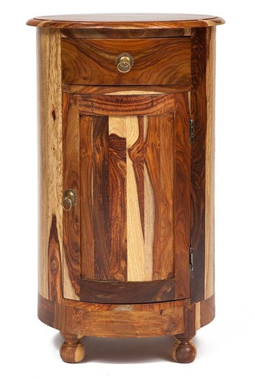 Тумба-бар Бомбей -1769 палисандр, 76,5хD45см, натуральный (natural) арт.10050 в Самаре - изображение 1
