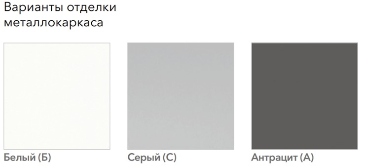 Мебель для персонала А4 (металлокаркас TRE) белый премиум / металлокаркас белый в Тольятти - изображение 3