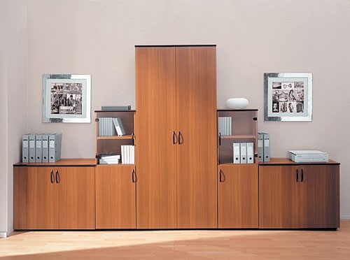 Набор мебели в офис ДИН-Р (французский орех) в Тольятти - изображение 4