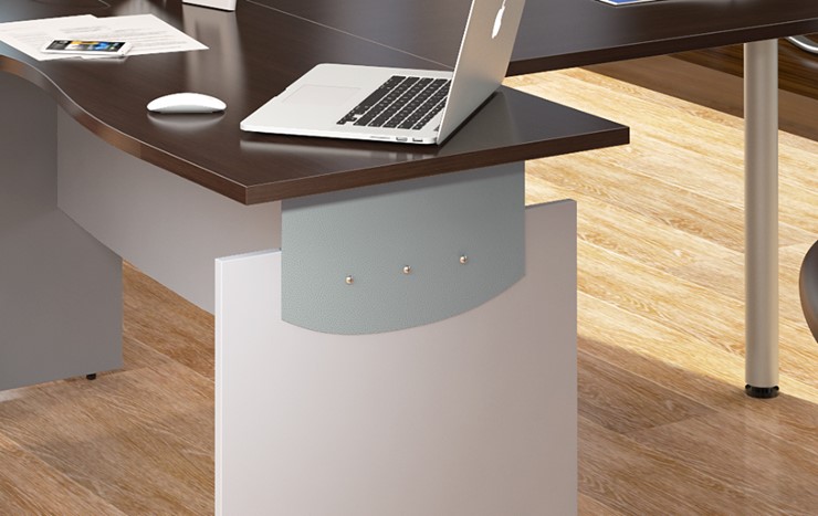Офисный комплект мебели OFFIX-NEW для двух сотрудников и руководителя в Самаре - изображение 2