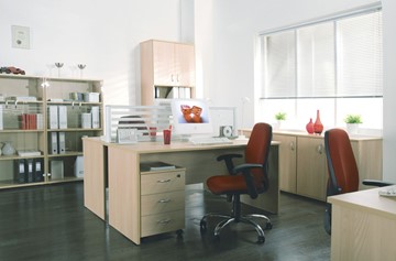 Офисный комплект мебели Формула (вяз светлый) в Тольятти - предосмотр 5