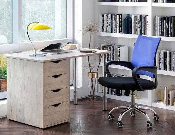 Офисный комплект мебели Home Office (Денвер Светлый) в Самаре - изображение