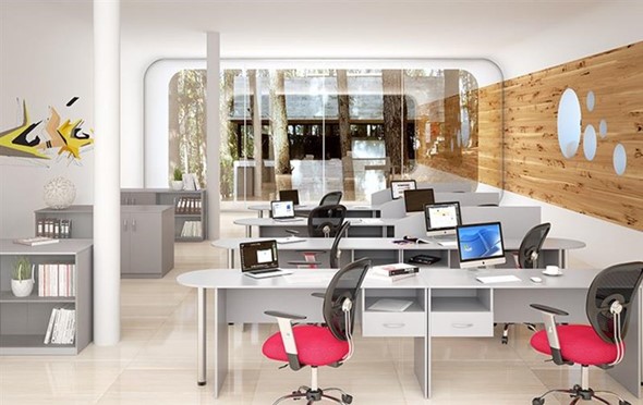 Офисный комплект мебели SIMPLE в Самаре - изображение