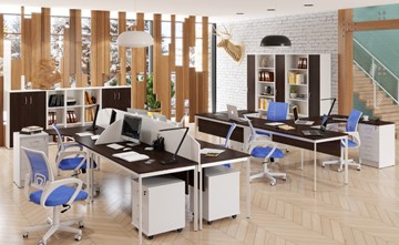 Мебель для персонала Imago S - два стола, две тумбы в Тольятти