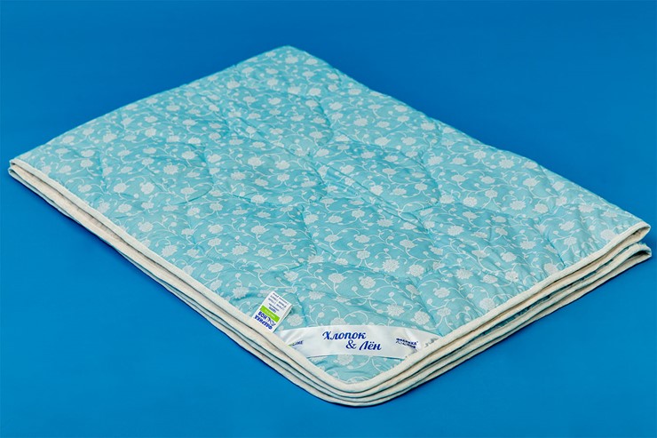 Одеяло легкое двуспальное Хлопок &  Лен в Самаре - изображение 2