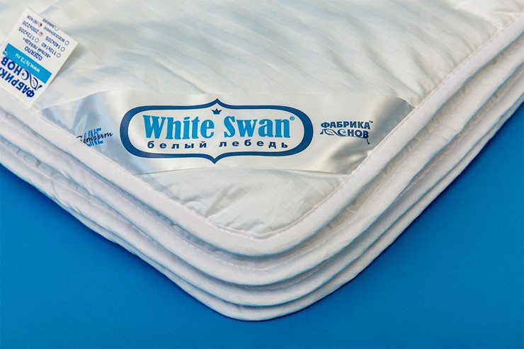 Одеяло лёгкое двуспальное Белый лебедь в Самаре - изображение 1