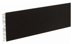Цоколь ПВХ (цвет Черный) 4 м (H-100) в Самаре