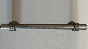 Ручка-скоба (128 мм), античное серебро Прованс в Сызрани