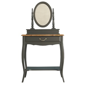 Туалетный столик Leontina с зеркалом (ST9321BLK) Черный в Самаре - предосмотр 5