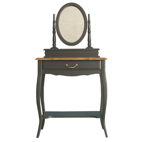 Туалетный столик Leontina с зеркалом (ST9321BLK) Черный в Самаре - изображение 5