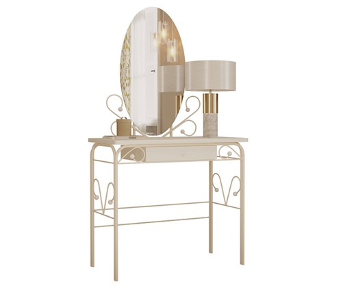 Дамский столик кремово-белый (RAL 9001) в Самаре - изображение