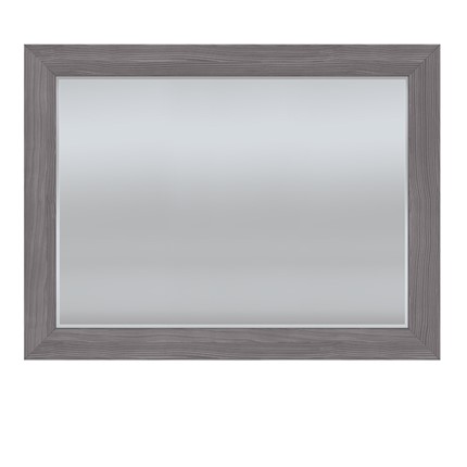 Зеркало ПАРМА НЕО,  лиственница темная / экокожа дила в Самаре - изображение
