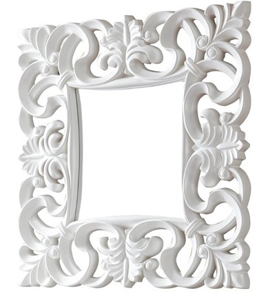 Зеркало PU021 белое в Тольятти - изображение
