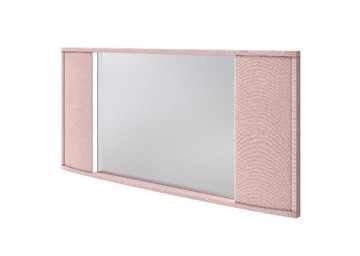Зеркало прямоугольное Vittoria с подсветкой, Велюр (Ultra Розовый мусс) в Сызрани