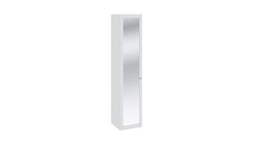 Шкаф для белья Ривьера с зеркалом СМ 241.21.001 (Белый) в Самаре