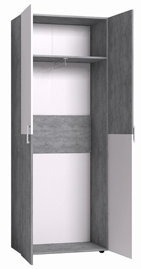 Шкаф для одежды в детскую БЕРГЕН 92, Atelier светлый - Белый в Самаре - изображение 2