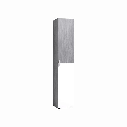 Шкаф для белья БЕРГЕН 83, Atelier светлый - Белый в Самаре - изображение