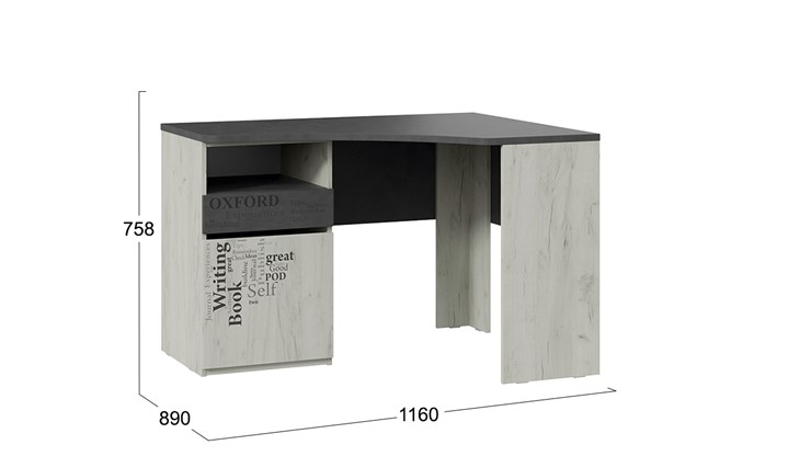 Детский угловой стол Оксфорд-2 ТД-399.15.03 в Тольятти - изображение 5