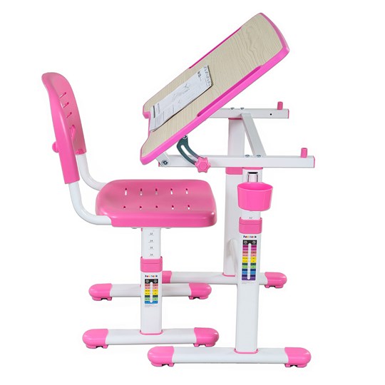 Растущая парта + стул Piccolino II Pink в Сызрани - изображение 5