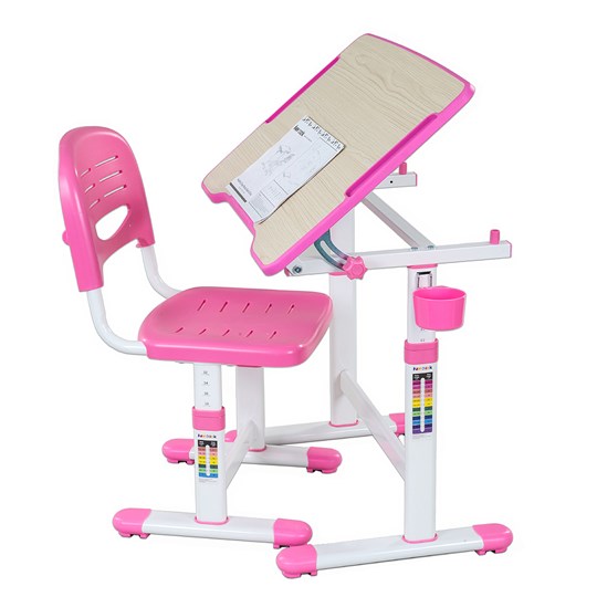 Растущая парта + стул Piccolino II Pink в Сызрани - изображение 4