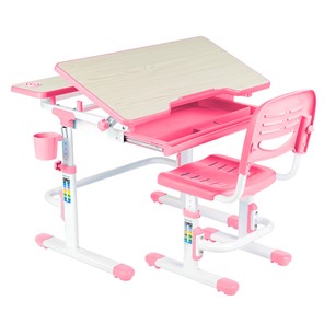 Растущий стол и стул Lavoro Pink в Самаре - предосмотр 1