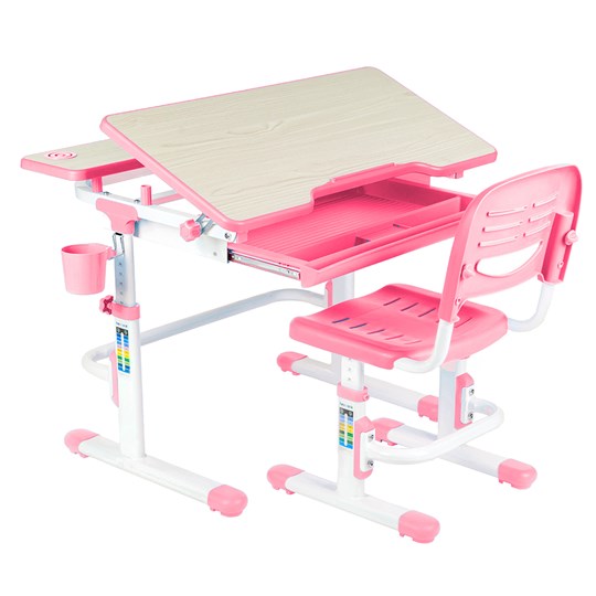 Растущий стол и стул Lavoro Pink в Самаре - изображение 1