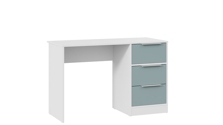 Стол письменный Марли Тип 1 (Белый/Серо-голубой) в Самаре - изображение 2