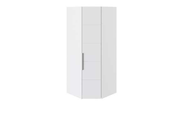 Угловой шкаф Наоми, цвет Белый глянец, Джут СМ-208.07.06 в Самаре - изображение