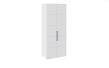 Распашной шкаф Наоми с 2-мя дверями, цвет Белый глянец СМ-208.07.03 в Самаре - предосмотр