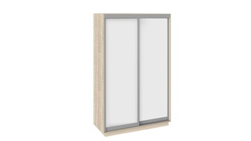 Шкаф 2-х дверный Румер, цвет Дуб Сонома, Белый снег СШК 1.140.70-11.11 в Тольятти