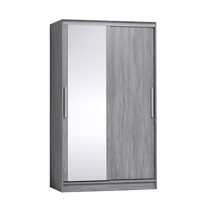Шкаф 2-х дверный Strike 1200 Зеркало/ЛДСП (Atelier светлый) в Самаре - изображение