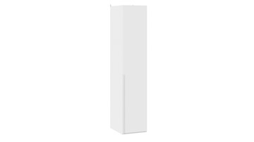Шкаф для белья Порто (580) СМ-393.07.001 (Белый жемчуг/Белый софт) в Тольятти