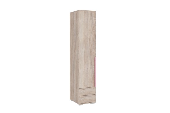 Шкаф-пенал с ящиками Лайк 54.01, дуб мария/роуз в Тольятти - изображение
