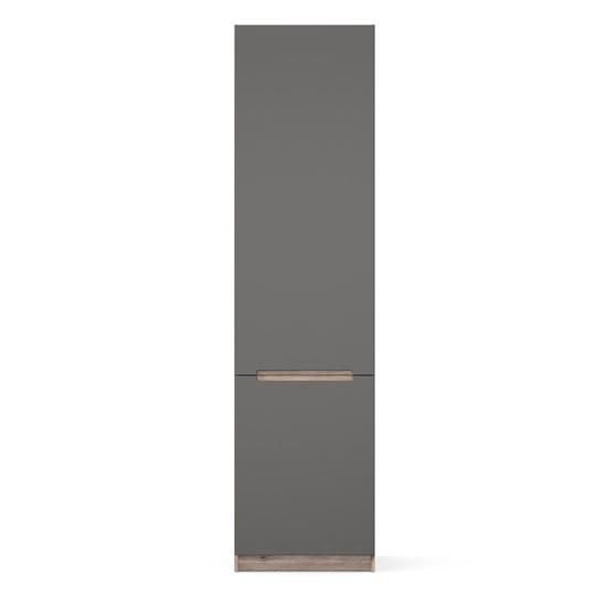 Двухстворчатый шкаф Стефания ЛД 413.030.000, Дуб маувелла/Оникс серый в Самаре - изображение 1
