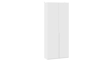 Распашной шкаф Порто (366) СМ-393.07.223 (Белый жемчуг/Белый софт) в Самаре