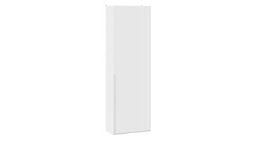 Шкаф угловой одностворчатый Порто (366) СМ-393.07.231 (Белый жемчуг/Белый софт) в Самаре