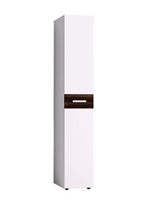Шкаф для одежды Норвуд 55, Белый-Орех шоколадный в Самаре