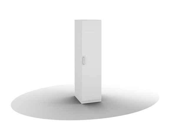 Шкаф распашной Вега ШО-01 (Белый древесный) в Самаре - изображение