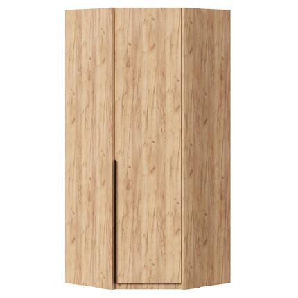 Распашной угловой шкаф Норд ЛД 677.080.000.032 (Дуб золотой) в Самаре - изображение
