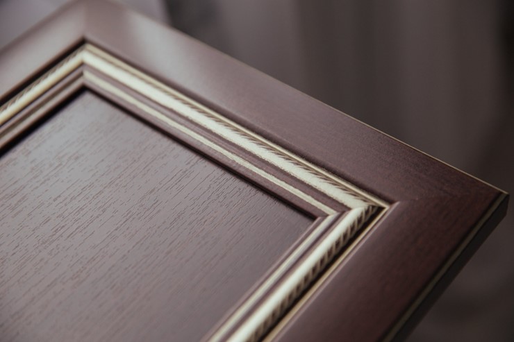 Угловой шкаф-стеллаж Беатрис М14 правый (Орех Гепланкт) в Сызрани - изображение 1